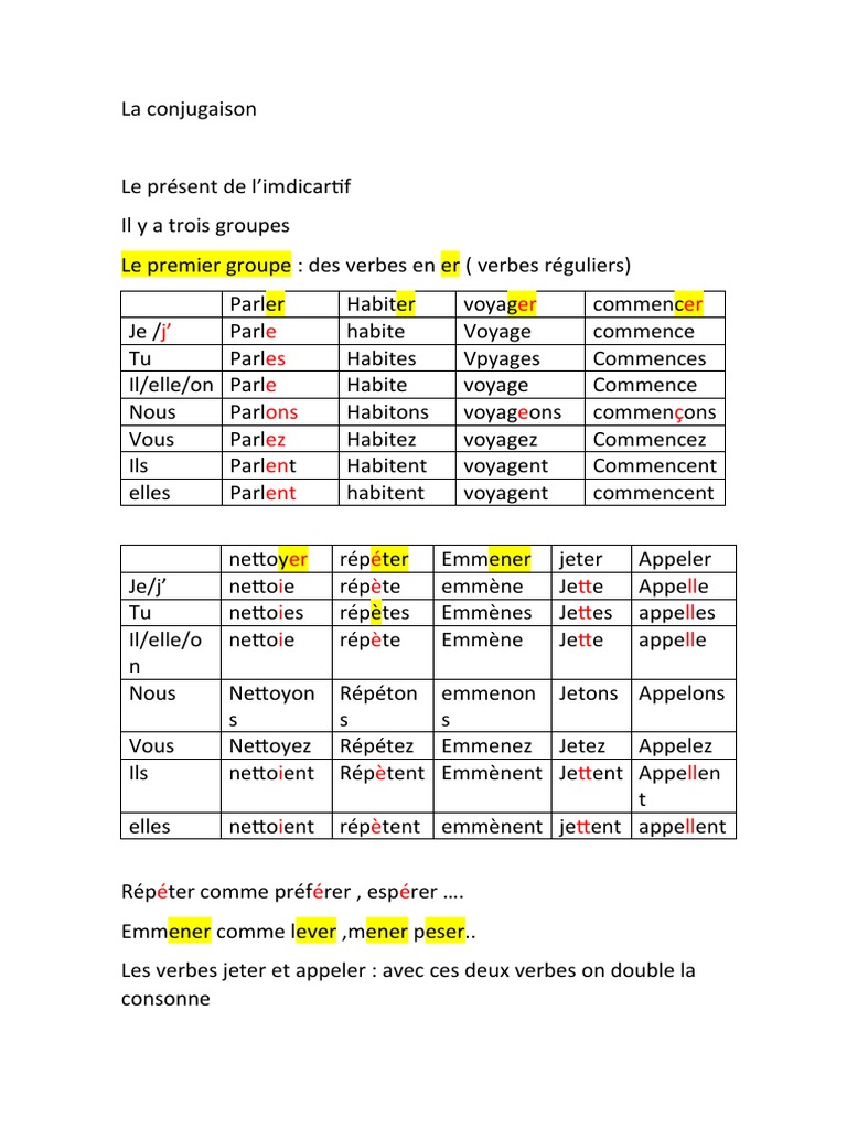 Verbe Jeter Au Passe Simple Atelier 1 La Conjugaison | PDF | Verbe | Sémantique