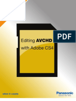 Editing Avchd AdobeCS4