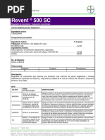 Ficha Técnica de Savey 50 GD | PDF