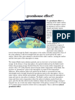 Science - Greenhouse Effect