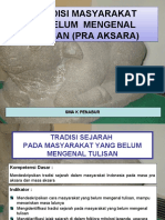 Bab II Tradisi Pra Aksara Aksara