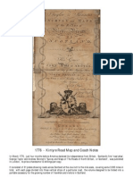 1776 - Taylor and Skinner - Road Map of Kintyre Road - Including Droving and Coach Notes