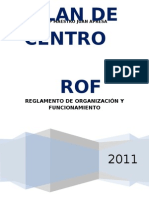 Reglamento de Organización Y Funcionamiento: Ceip Maestro Juan Apresa