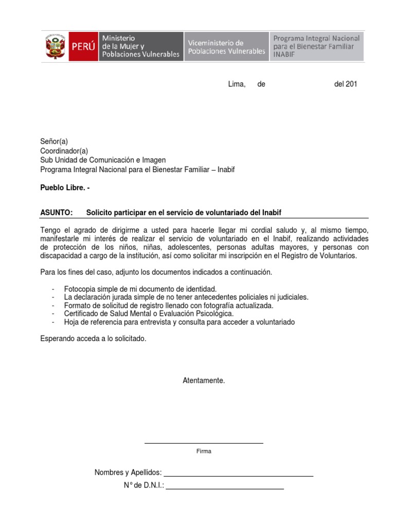 carta-de-solicitud-voluntariado-pdf