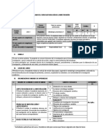 Silabo de Metodologia de La Investigacion PDF