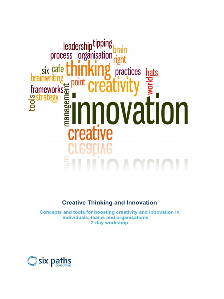 Creativity and Innovation Workshop | PDF | Creativity | Business Model