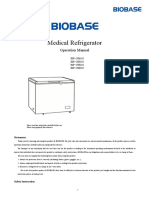 Medical Refrigerator: Operation Manual