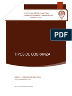 Tipos de Cobranza