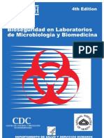 CDC - Bioseguridad en Laboratorios de Microbiología y Biomedicina 4ta