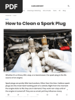 Spark Plug Color Guide: Lean vs Rich | PDF | Engines | Vehicles