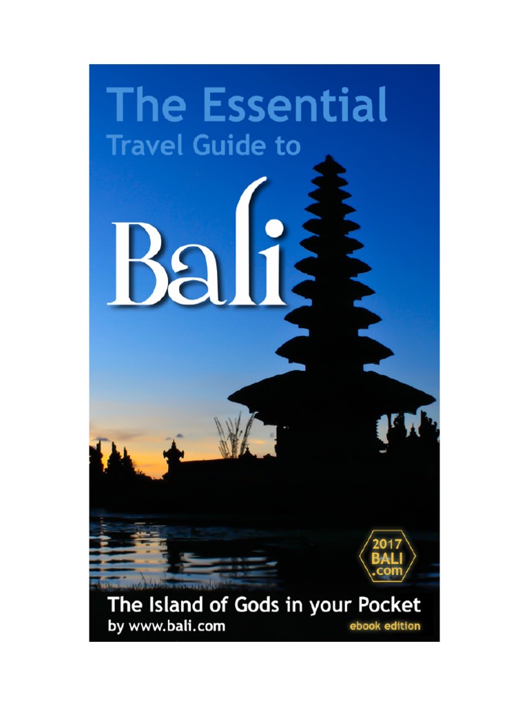 bali travel guide pdf