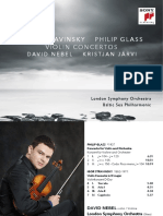 Igor Stravinsky Philip Glass: Violin Concertos