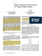 Dynamic Modeling of Induction Motor Loads For Transient Voltage Stability Studies