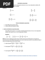 Ordinary Differential Equations