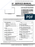 LCD Sharp LC-60LE745U - LC-60C7450 - LC60C8470 - LC-60LE845 - LC-70LE745U - LC-70LE7450 - LC-70LE845 - LC-70LE845 - LC-708470 - LC-70LE847