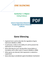 Gene Silencing: Gurbachan S. Miglani