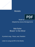 Modals: Made by Melanie Witt Adapted by Jessica Montgomerie