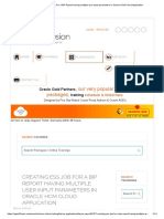 Creating ESS Job For A BIP Report Having Multiple User Input Parameters in Oracle HCM Cloud Application