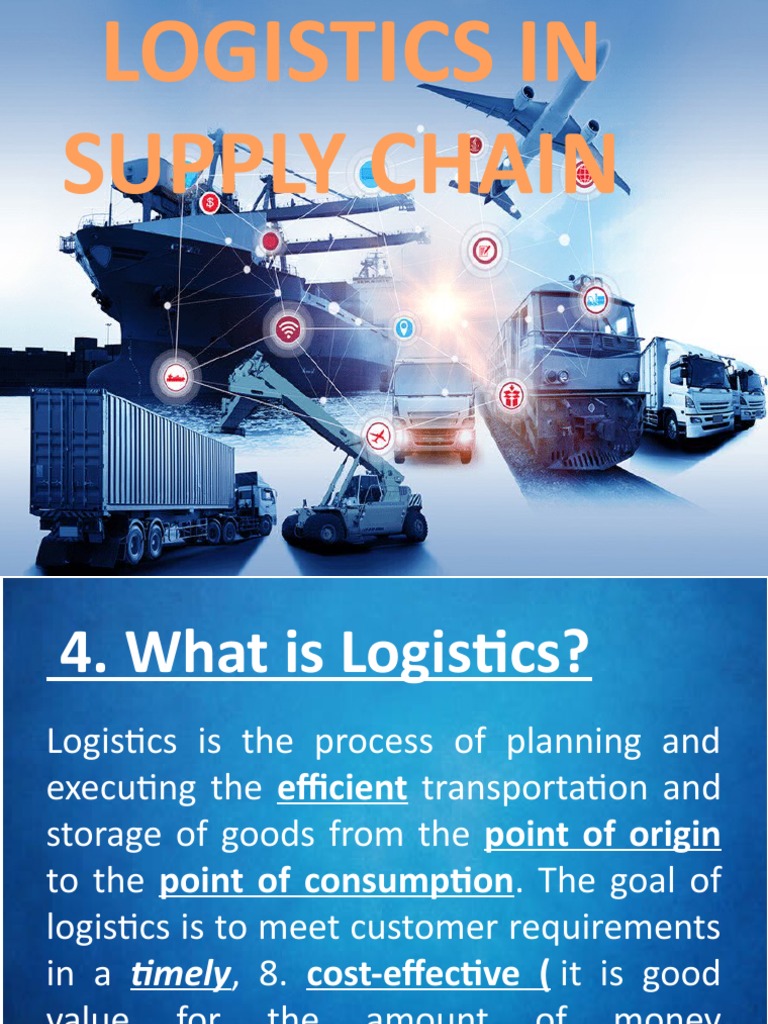 Logistics in Supply Chain | PDF | United Parcel Service | Logistics