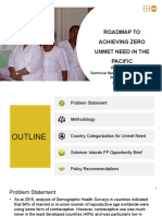 Abstract Presentation: Olanike Adedeji (Roadmap To Achieving Zero Unmet Need in The Pacific)