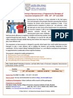 7 - June 20 - Brochure - Winning in Bancassurance A Programme For Managers of Bancassurance - 24-25 June 2020