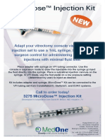 MicroDose Injection Kit Flyer