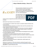 30 - JUILL - Appel À Publication: Ways of Machine Seeing, Revue AI & Society (2019) Le Blog de l'APAHAU