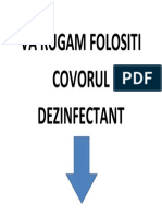 Va Rugam Folositi Covorul Dezinfectant 2 Buc PDF