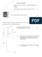 Worksheet On Capacitors