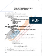 ListaFacultati - Ro Subiecte Admitere Universitatea Bucuresti Teologie Baptista 2000