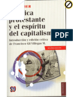 Max Weber La Etica Protestante y El Espi PDF