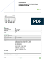 Product Data Sheet: Blind/switch Actuator REG-K/8x/16x/10 With Manual Mode, Light Grey