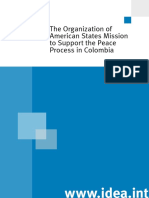 The Organization of American States Mission To Support The Peace Process in Colombia