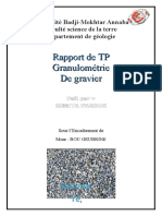 Rapport de TP Granulometrie