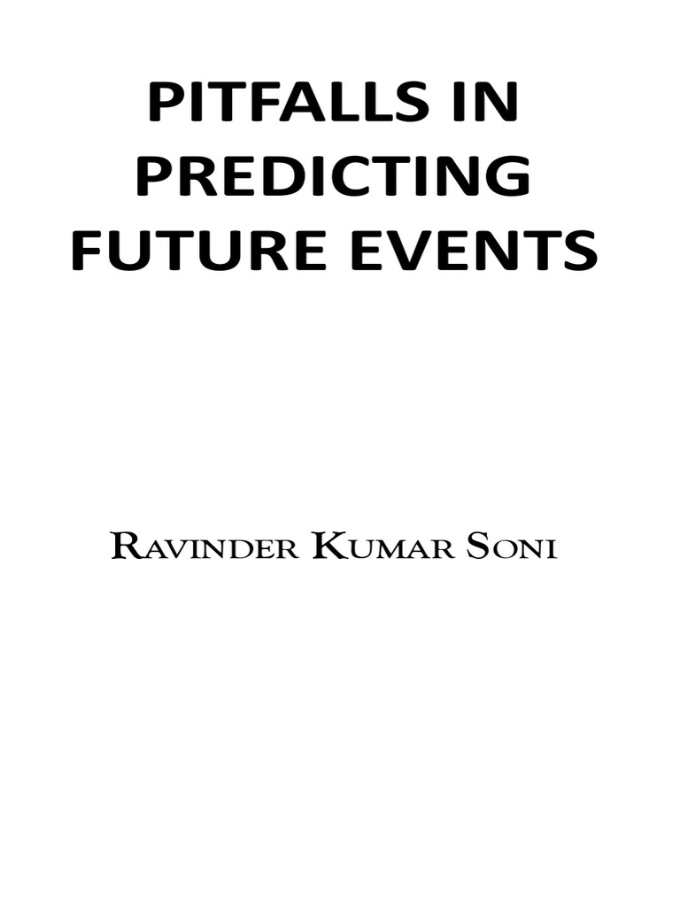 Jyotish - 2013 - Ravinder Kumar Soni - Pitfalls in Predicting Future ...