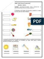 Dislexia Nível I PARTE 4