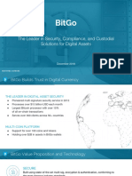 BitGo Sales Deck December 2018 PDF