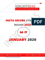 INSIGHTSIAS INSTA SECURE SYNOPSIS MAINS 2020 GS-IV