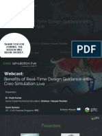 Webcast:: Benefits of Real-Time Design Guidance With Creo Simulation Live