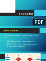 Lecture 2 - Control Structures PDF