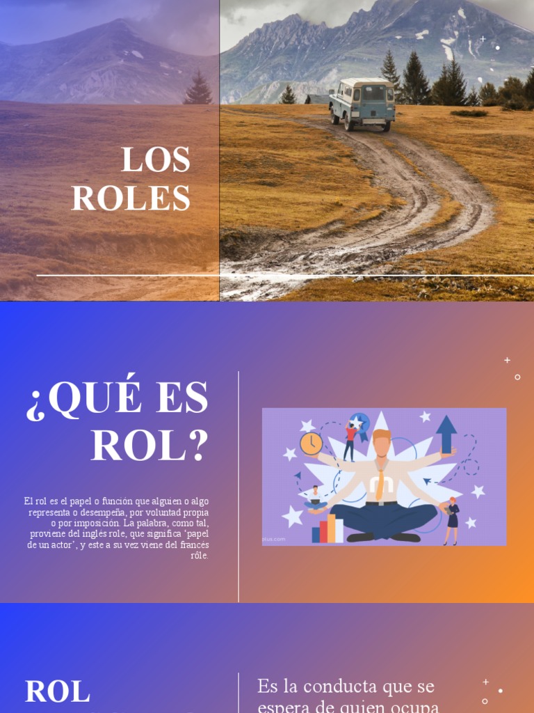 Definición y Tipos de Roles Sociales | PDF | Comportamiento | Teorías ...