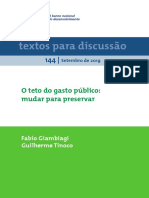 Teto de Gasto Público