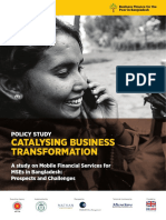BFP-B Policy Study Mobile Financial Services