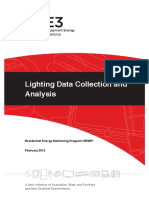 Lighting Data Collection and Analysis: Residential Energy Monitoring Program (REMP)
