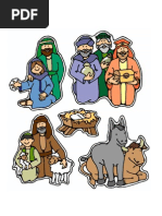 Eu amo o bebê Jesus - TC Natal - Personagens - Color