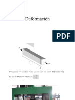 Deformación