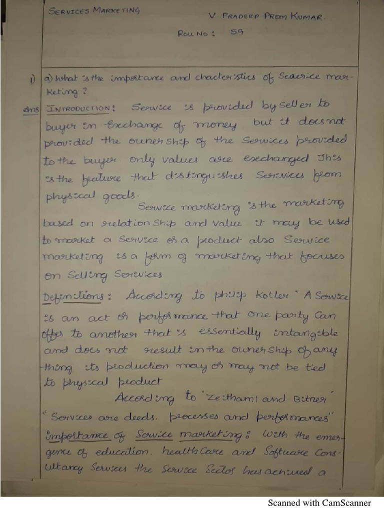 Service Marketing Pdf