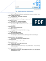 CL110 V10 Red Hat OpenStack Administration I Syllabus PDF