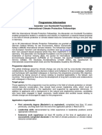 Programme Information PDF