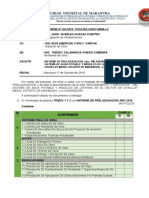 Informe de Saldo Presupuestal